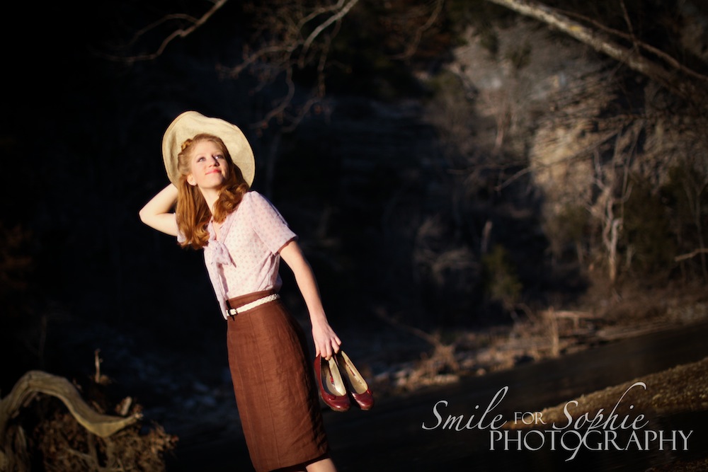{Clara} Vintage Inspired War Eagle, AR Portrait Photographer